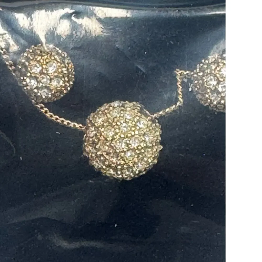 Avon Abrianna‎ necklace and earring set gold tone NIB, Mothers Day, Graduation